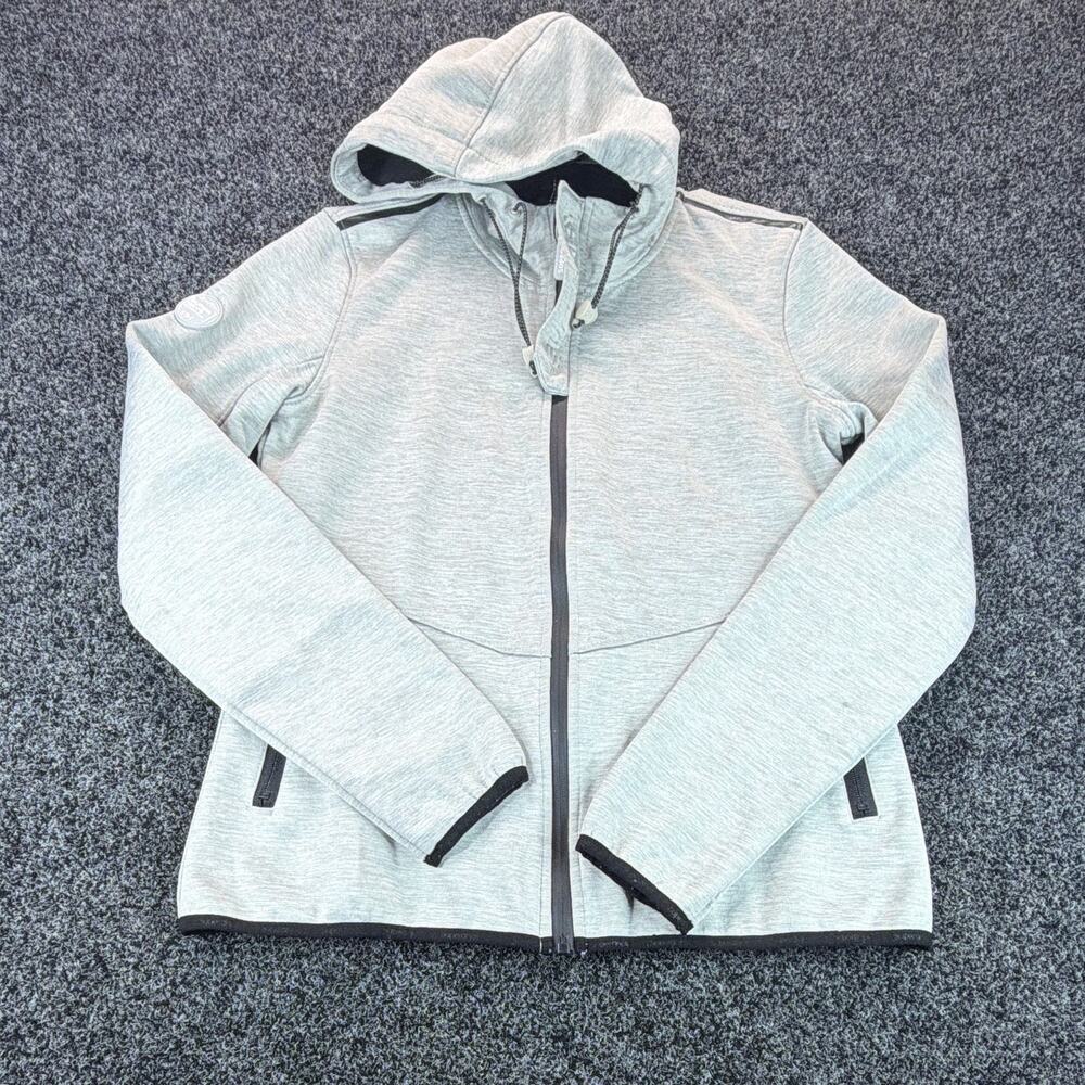 Superdry Womens Prism Hooded Windtrekker Jacket Gray Softshell G50146WT